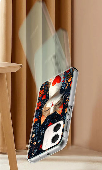 Калъф За Снимки Oppo A5x Задна Корица Cat С Включено Закалено Стъкло 9h