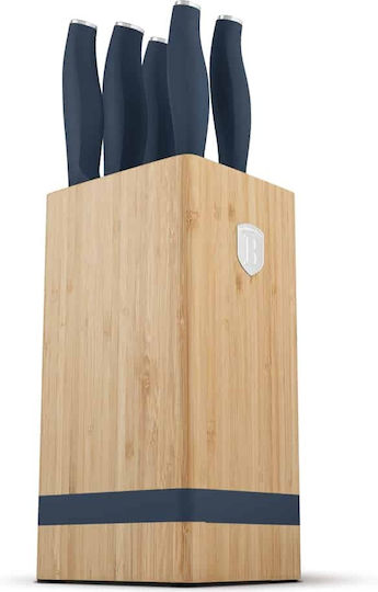Berlinger Haus Messer Set mit Sockel aus Rostfreiem Stahl