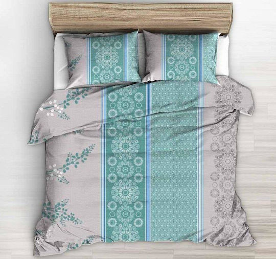 Fan Europe Μαξιλαροθήκη Turquoise 40x40εκ.