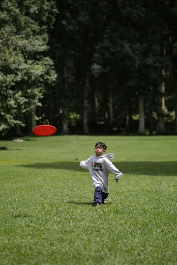 Ticket To The Moon Frisbee Orange