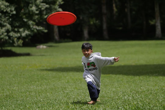 Ticket To The Moon Frisbee Orange