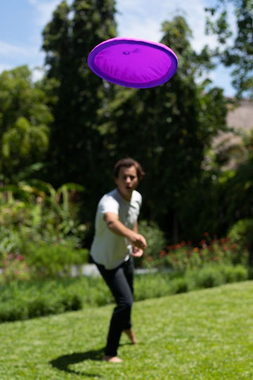 Ticket To The Moon Frisbee Purple