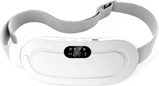 Kimriber Massage Belt for Waist and Body with Vibration and Heating Function White