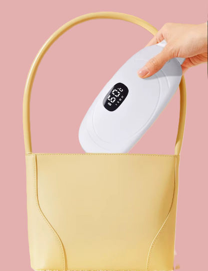 Kimriber Massagegürtel Für Taille Und Körper Mit Vibration Und Heizfunktion Weiß