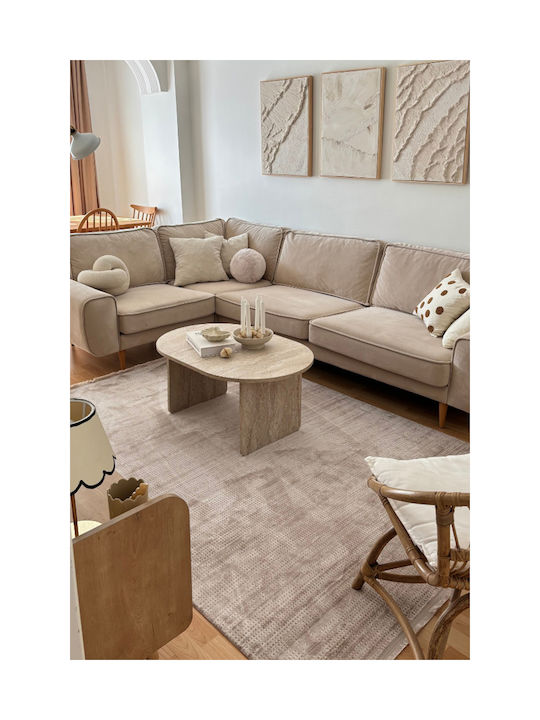 SteweHome Χαλί Διάδρομος Μπεζ 80x200cm