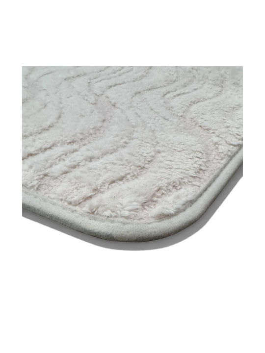 To megalo pazari Non-Slip Rug Rectangular Light Salmon 70x140cm