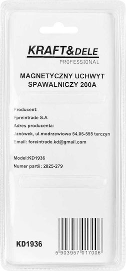 Magnetischer Schweißhalter 200a Kd1936