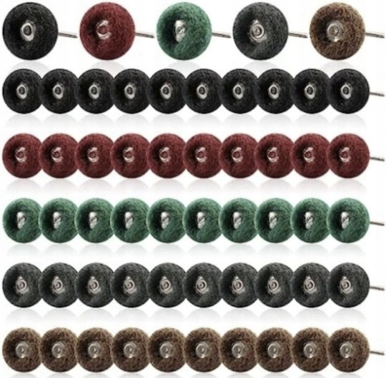 20 Mm Polishing Brushes Mini Grinder 50 Pcs Falon-tech Ft5020