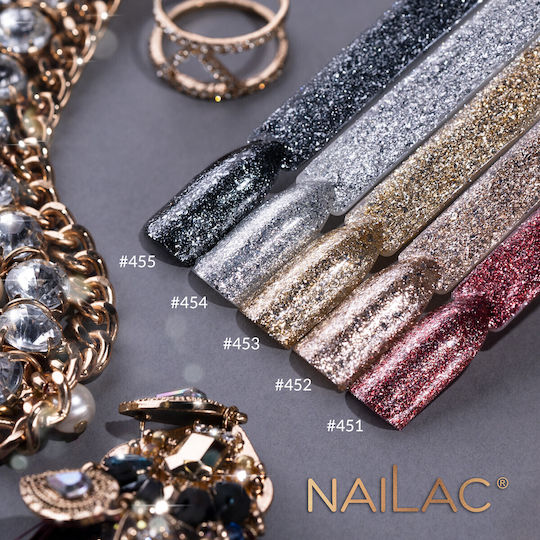 NaiLac Ημιμόνιμο Βερνίκι Νυχιών #454 7ml