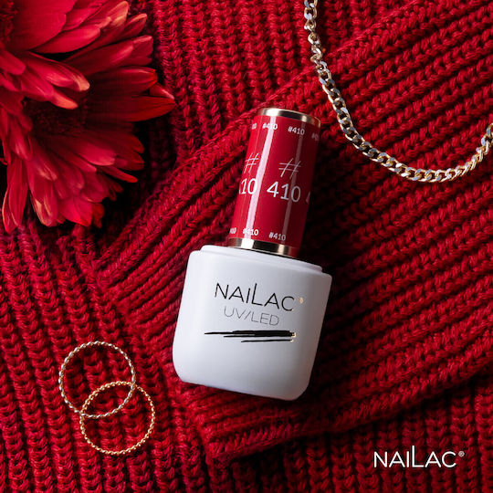 NaiLac Ojă Pentru Unghii Cu Gel #410 7ml