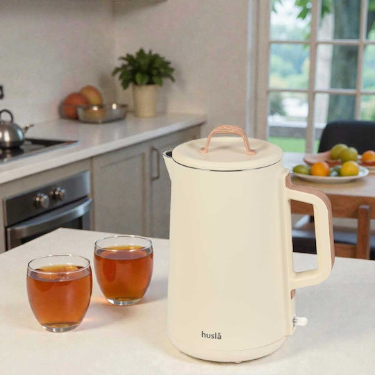 Husla Βραστήρας 1.5lt 2000W Μπεζ