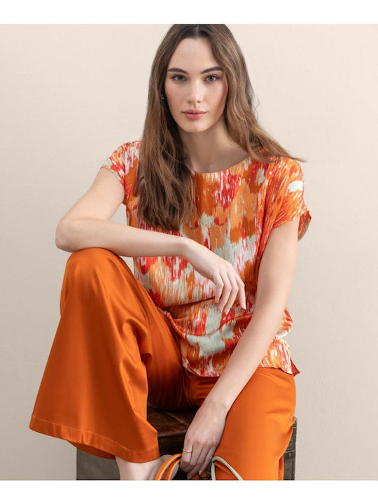 Bluza Damă Fără Mâneci Multicolor