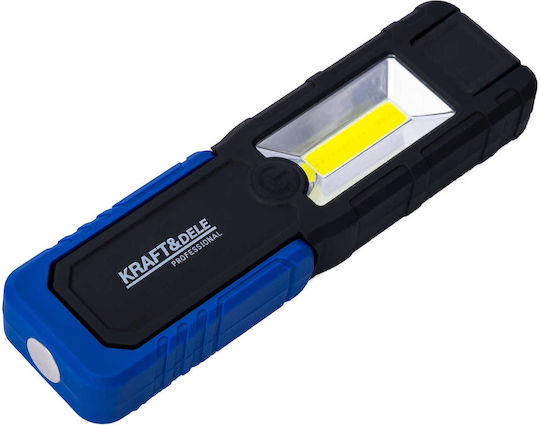Kraft & Dele Battery LED Workshop Flashlight With Brightness Up To 250 Lumen