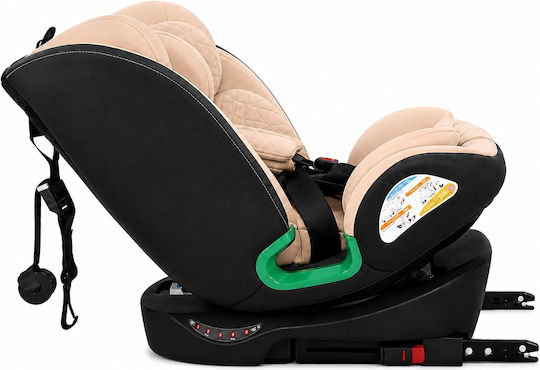 Journey Καθισματάκι Αυτοκινήτου i-Size με Isofix Beige 0-36 kg