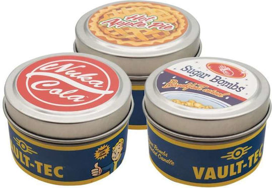 FaNaTtik Fallout - Διακοσμητικά Κεριά Vault Dweller's Με Ύψος 6cm (3-pack) Φιγούρα