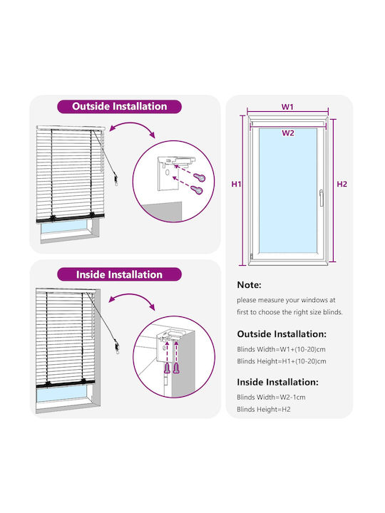 vidaXL Jalousie Sonnenschutz Hölzernes in Weißes Farbe P125xH130cm