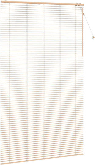 vidaXL Wooden Blind in Brown Colour W155xH250cm