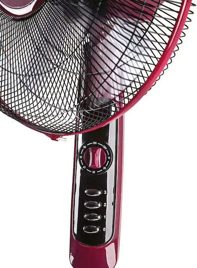 Gruppe FS-40-827 Pedestal Fan 45W Fan Diameter 40cm Purple