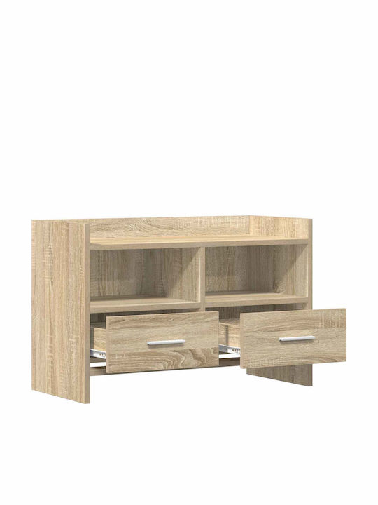 TV Stand Sonoma Oak L71.5xW33xH47cm