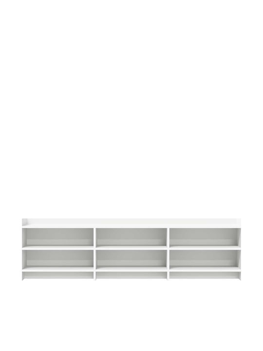 TV Stand White L168xW33xH47cm