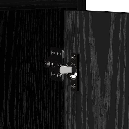 Dulap TV Stejar Negru 102x33x47cm