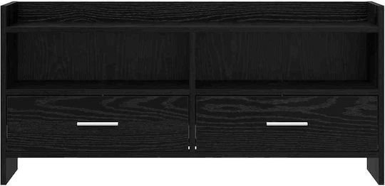 Dulap TV Stejar Negru 100x33x47cm
