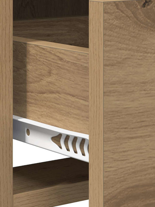 TV Stand Artisan Oak L71.5xW33xH47cm