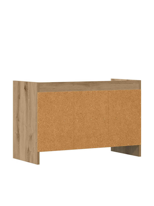 TV Stand Artisan Oak L71.5xW33xH47cm