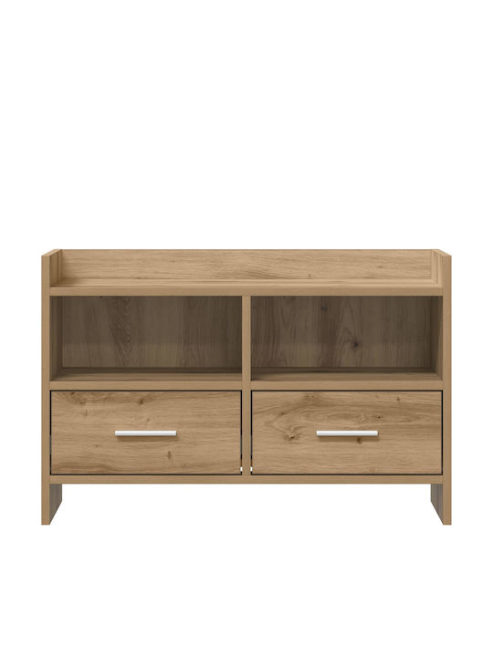 TV Stand Artisan Oak L71.5xW33xH47cm