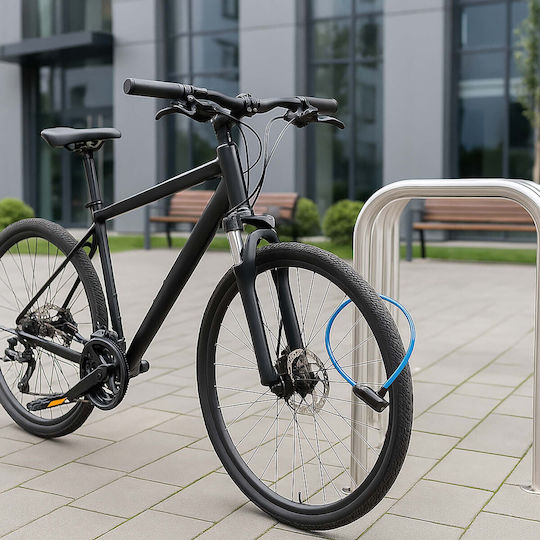 Cablu De Securitate Pentru Închidere Bicicletă Cu Cheie