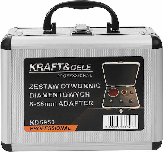 Kraft & Dele Сет Пили за Отвори за Суха Резитба с Диаметър от 6mm до 68mm