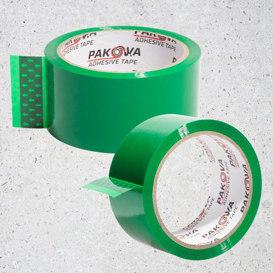 Filme De Ambalare Pakova Packing Tape În Culoare Verde Număr 3 Bucăți