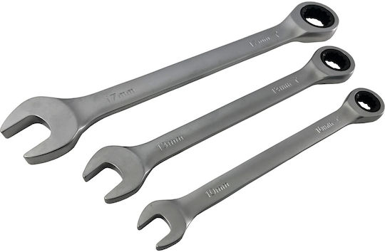 Set Chei Poligonale Germane Cu Inel Cu Clichet 8-19mm 7 Bucăți