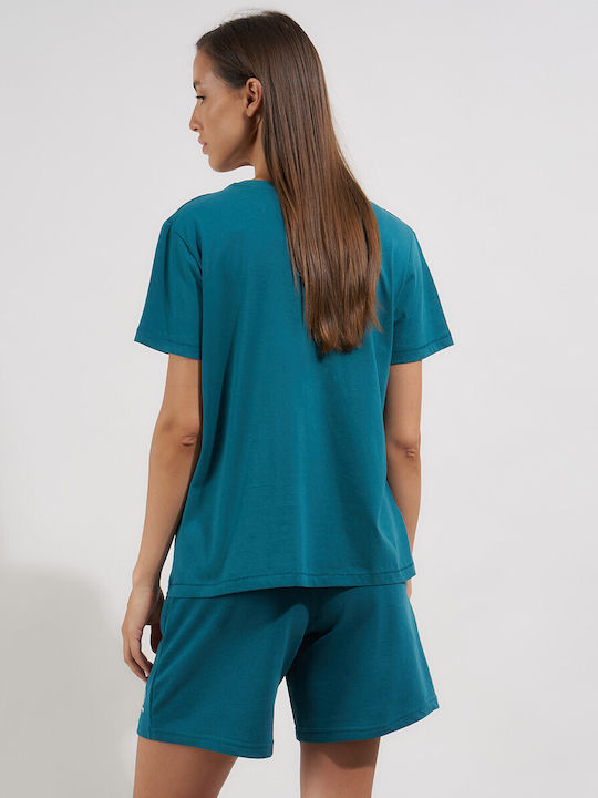 Women's T-shirt Petrol