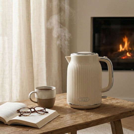 Izzy Vintage Βραστήρας 1.7lt 2200W Creme