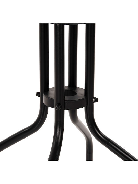 Set Dining de Exterior 3 Piese Negru