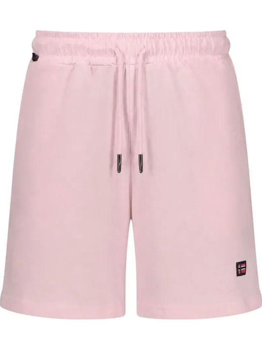 Women's Leather Shorts Pink
