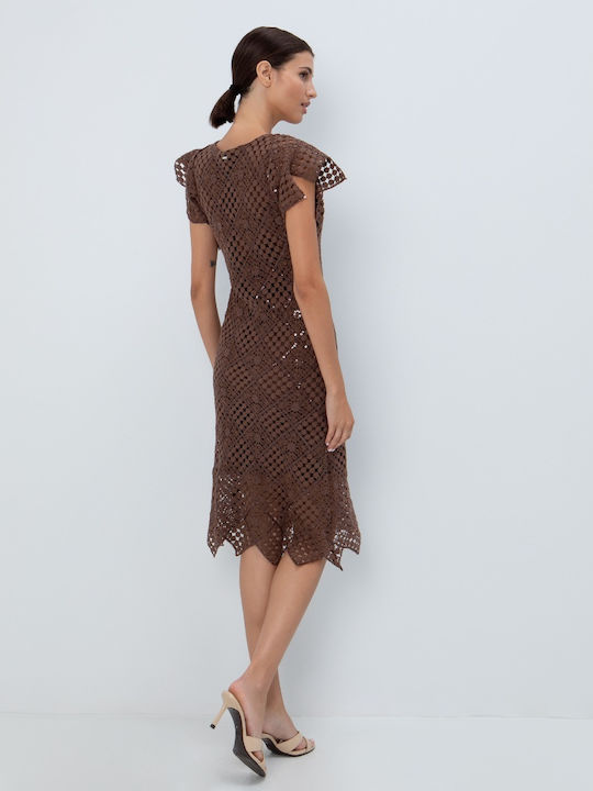Summer Midi Evening Dress Pagiéta