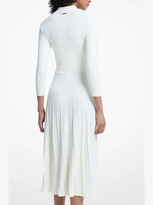 Michael Kors Midi Рокля Bone