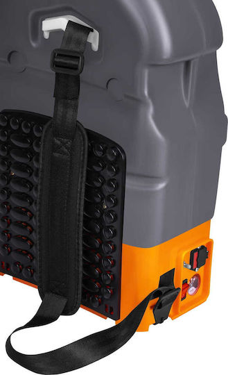 Kraft & Dele Pulverizator cu Presiune 12V cu Baterie 8Ah cu Capacitate 20l 4.5bar în Culoare Gri
