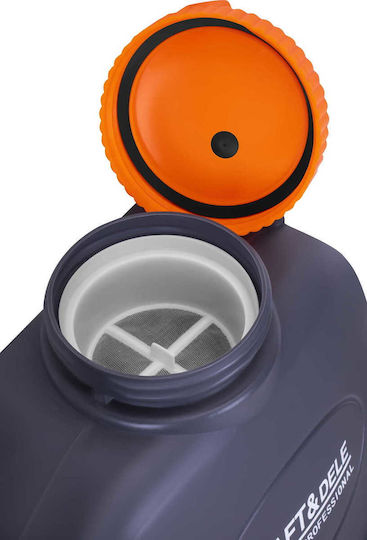 Kraft & Dele Pulverizator cu Presiune 12V cu Baterie 8Ah cu Capacitate 20l 4.5bar în Culoare Gri