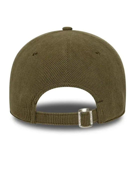 New York Yankees Mlb Soft Cord Тъмнозелена 9forty Adjustable Cap Ла̀ди