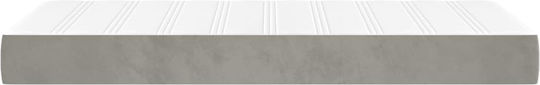 vidaXL Single Ergonomic Mattress 100x203x20cm with Pocket Springs