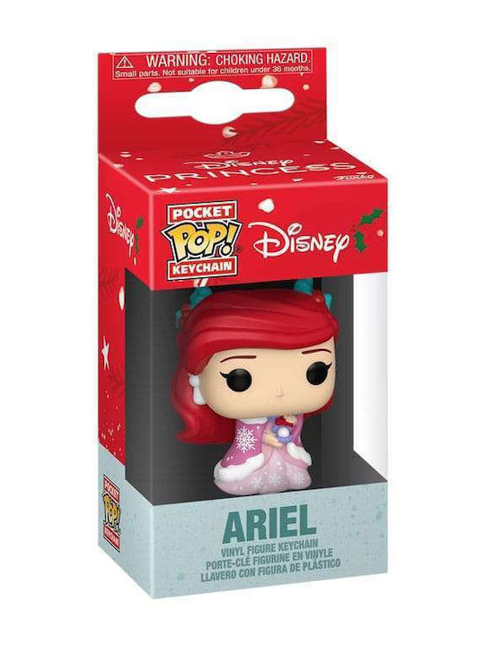 Funko Pocket Pop! Keychain Movies: Holiday Ariel 12τμχ Funko Pocket Pop! Keychain Movies: Holiday Ariel 12τμχ