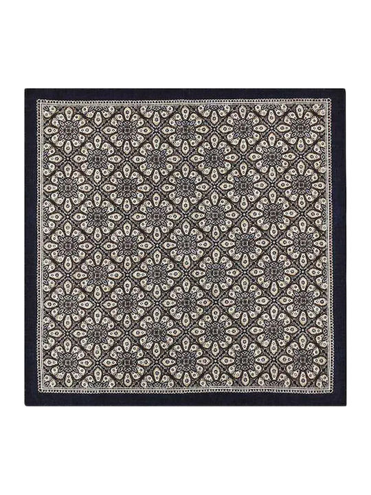 Men's Silky Blue Handkerchief