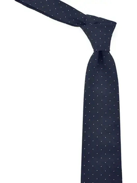 Monte Napoleone Men's Tie in Blue Colour
