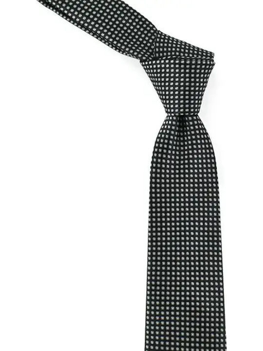 Stefano Mario Men's Tie in Black Colour