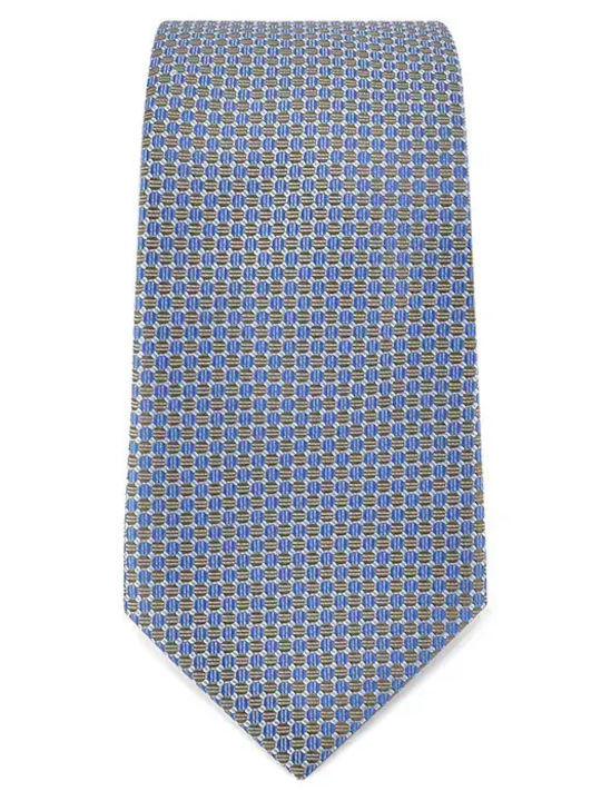 Stefano Mario Men's Blue Tie