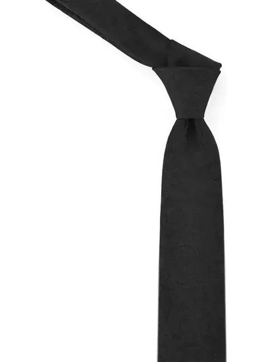 Stefano Mario Men's Tie in Black Colour