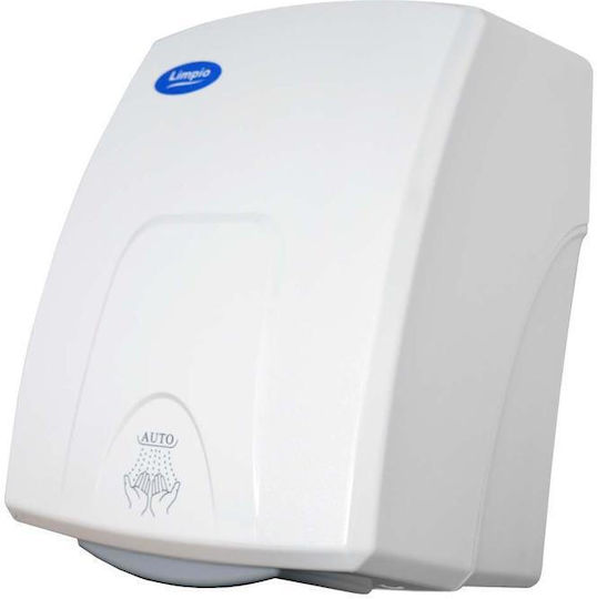 Limpio Handtrockner Kunststoff mit Sensor in Weiß Farbe 1.5kW